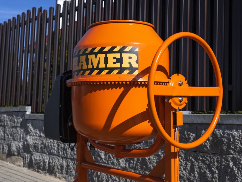 Бетономешалка HAMER CM-200 вид модели бетономешалка hamer cm-200
