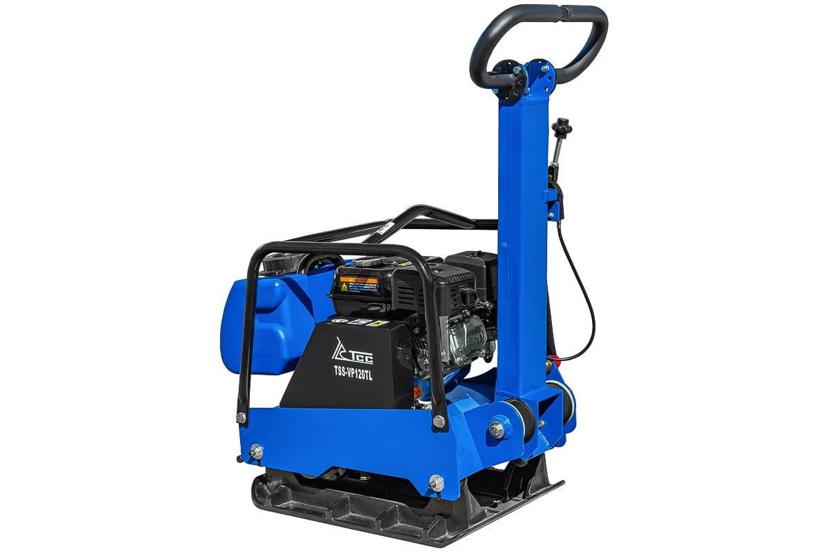 вид модели виброплита tss-vp120tl (колесный комплект, бак)