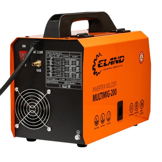 Полуавтомат сварочный Eland MULTIMIG-200 вид модели полуавтомат сварочный eland multimig-200