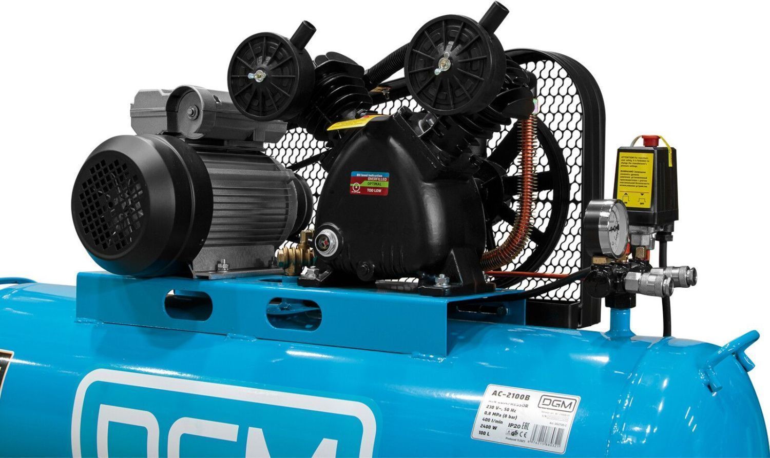 Компрессор DGM AC-2100B вид модели компрессор dgm ac-2100b