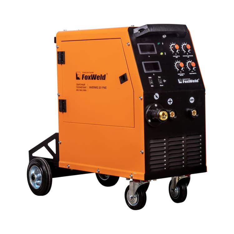Сварочный полуавтомат Foxweld INVERMIG 301 PWE вид модели сварочный полуавтомат foxweld invermig 301 pwe