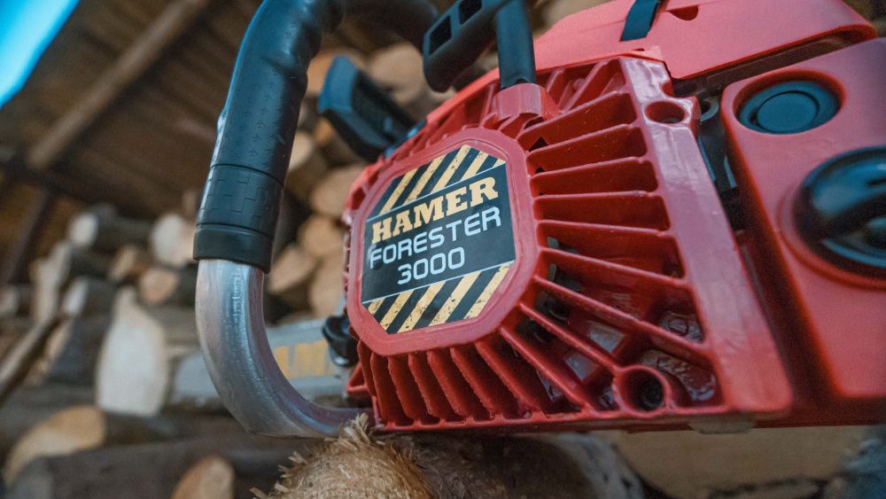 вид модели бензопила hamer forester 3000 (стсs62)