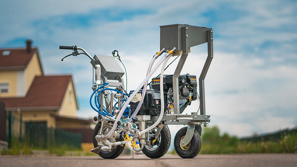 вид модели разметочная машина dino-power dp-6335l