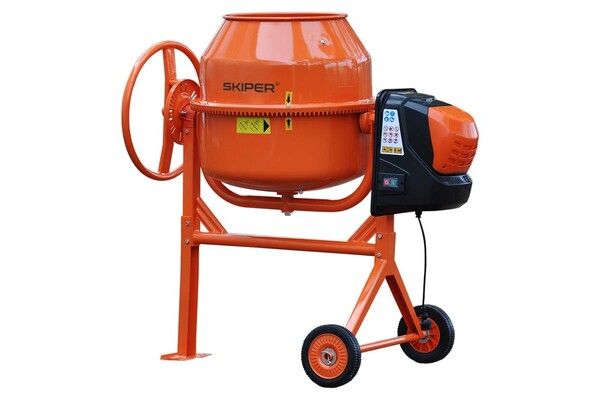 вид модели бетономешалка skiper cm-125