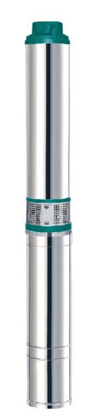 общий вид модели насос скважинный aquor 3qjdy5/19 (pump body+3qjdym/1.5 motor)