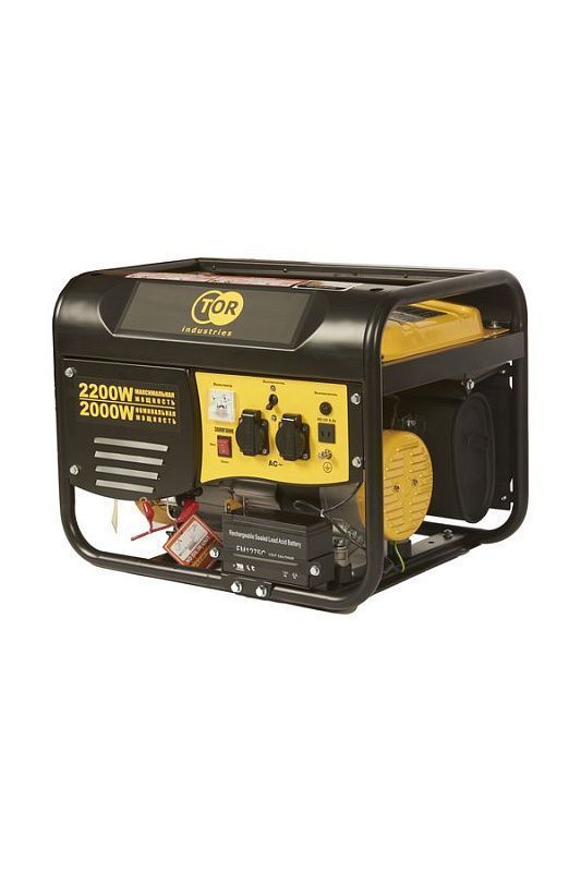 Бензиновый генератор TOR TR2500E вид модели бензиновый генератор tor tr2500e