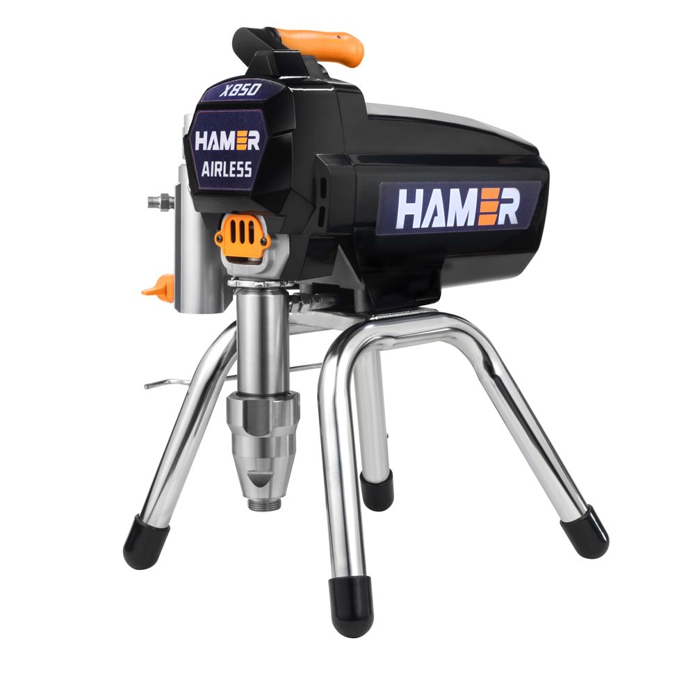 общий вид модели аппарат окрасочный безвоздушного распыления hamer x850