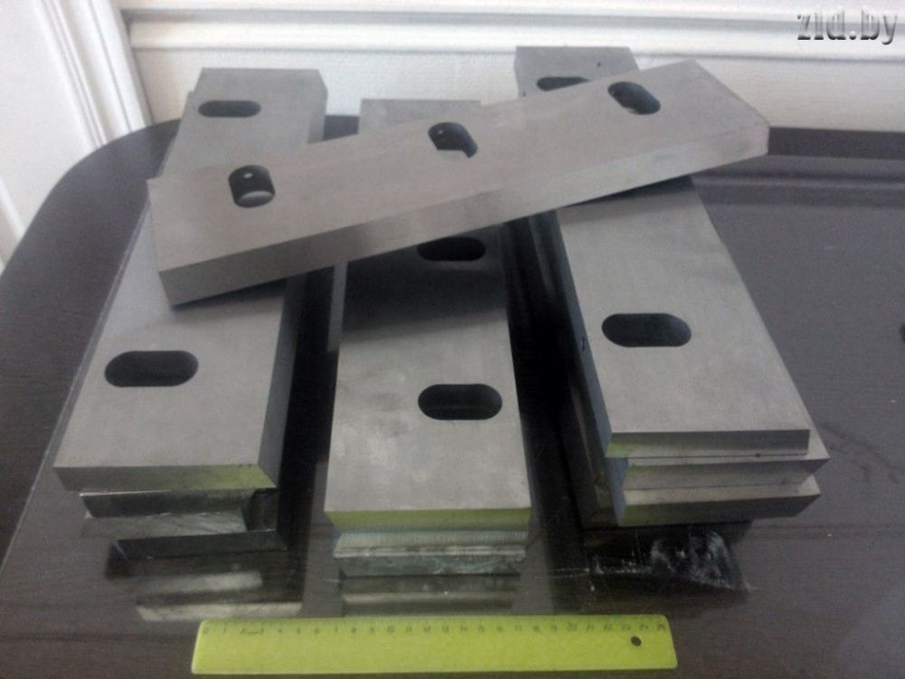 Ножи для дробилок, шредеров, агломераторов вид модели ножи для дробилок, шредеров, агломераторов