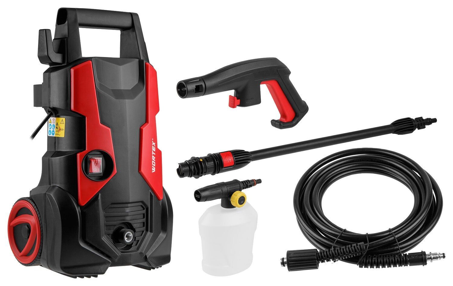 общий вид модели мойка высокого давления wortex pw 1420