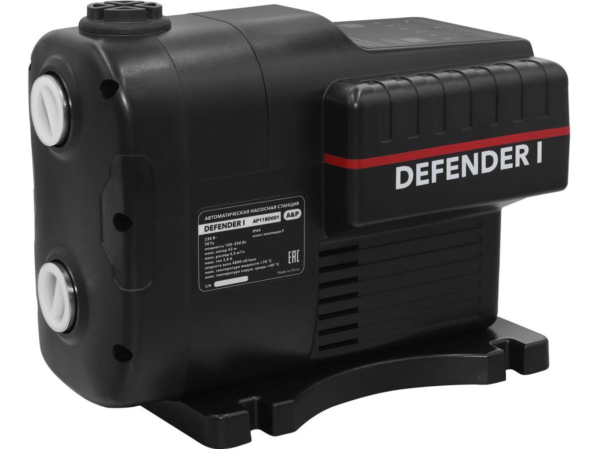общий вид модели станция водоснабжения автоматическая defender i, a&p