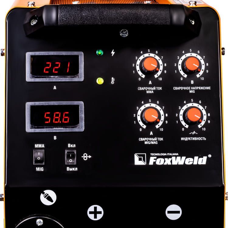Сварочный полуавтомат Foxweld INVERMIG 301 PWE вид модели сварочный полуавтомат foxweld invermig 301 pwe