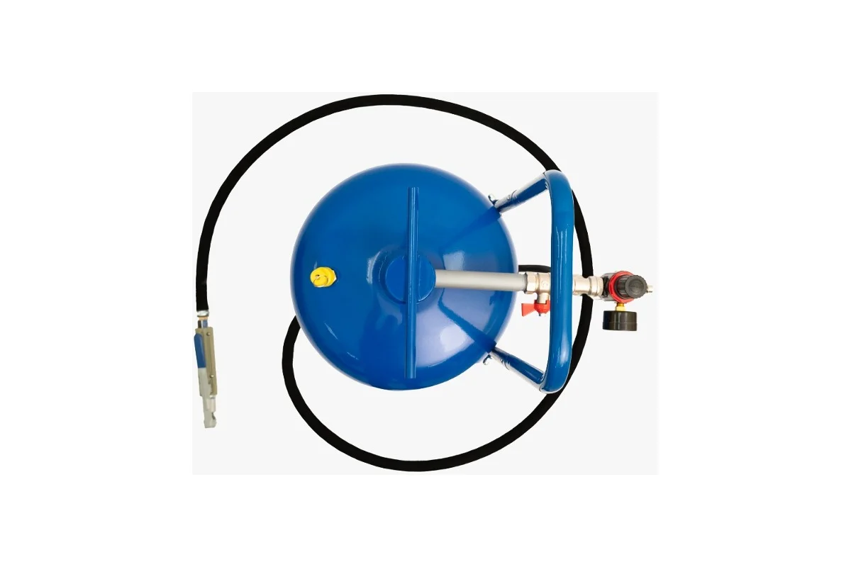 вид модели аппарат пескоструйный булат 40л синий