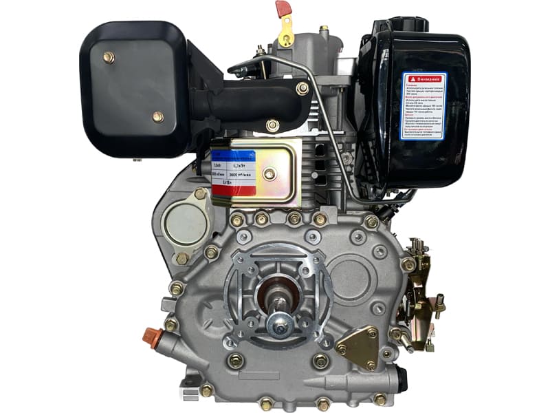 вид модели двигатель дизельный lifan c186f (вал 25 мм)