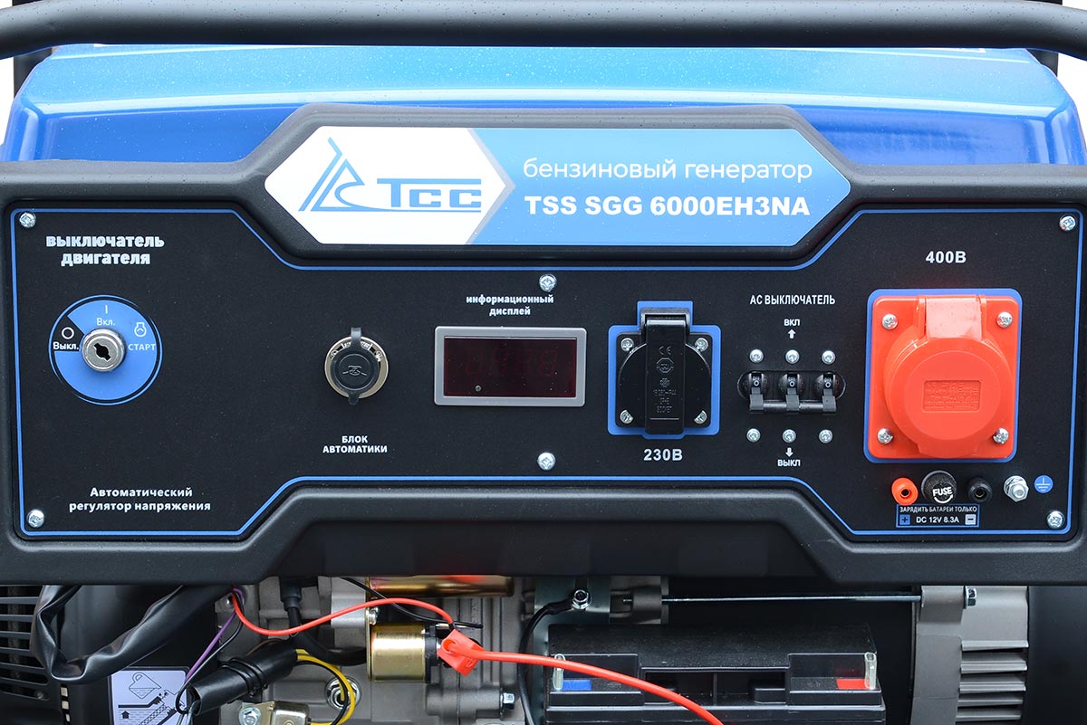 вид модели генератор бензиновый tss sgg 6000eh3na