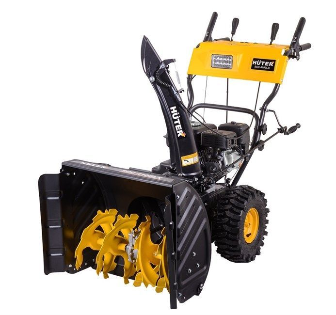 общий вид модели снегоуборщик бензиновый huter sgc 4100lx