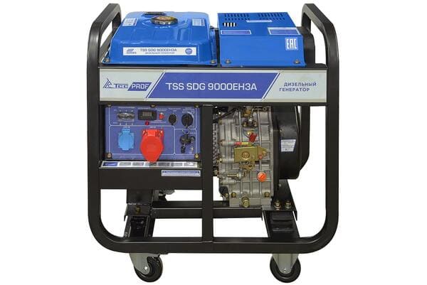 вид модели генератор дизельный tss sdg 9000eh3a