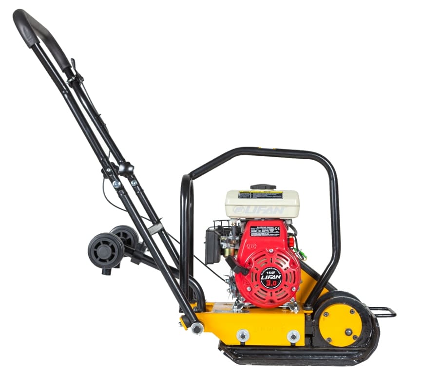 вид модели виброплита hamer x-60c с двигателем loncin