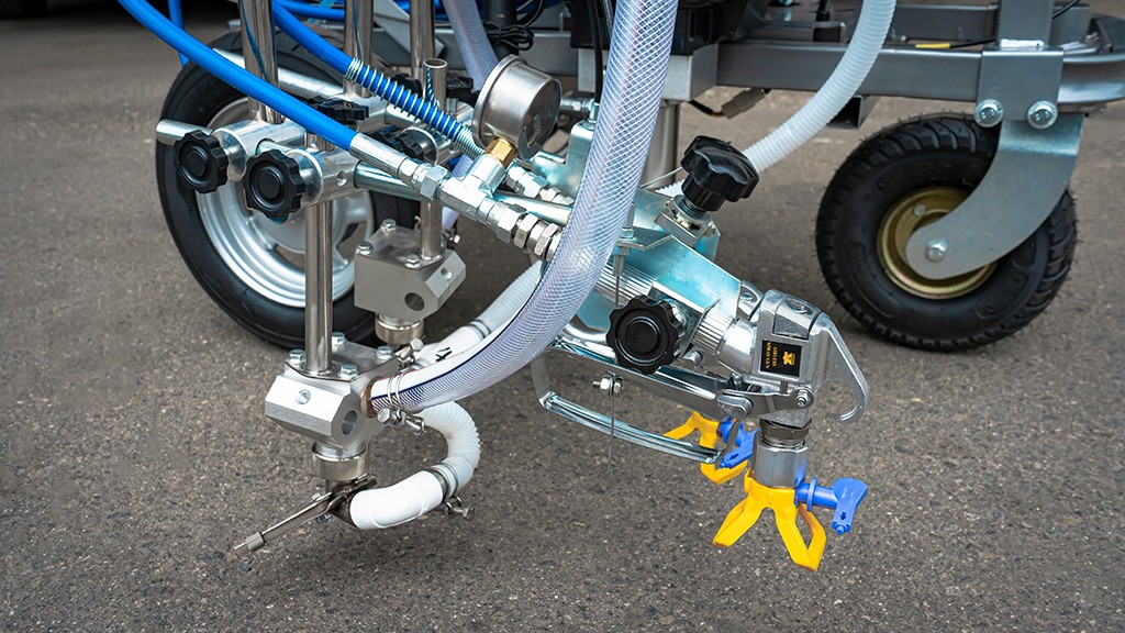 вид модели разметочная машина dino-power dp-6335l