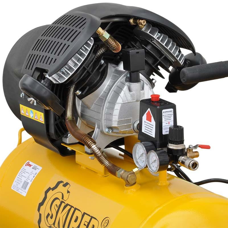вид модели воздушный компрессор skiper ar100v