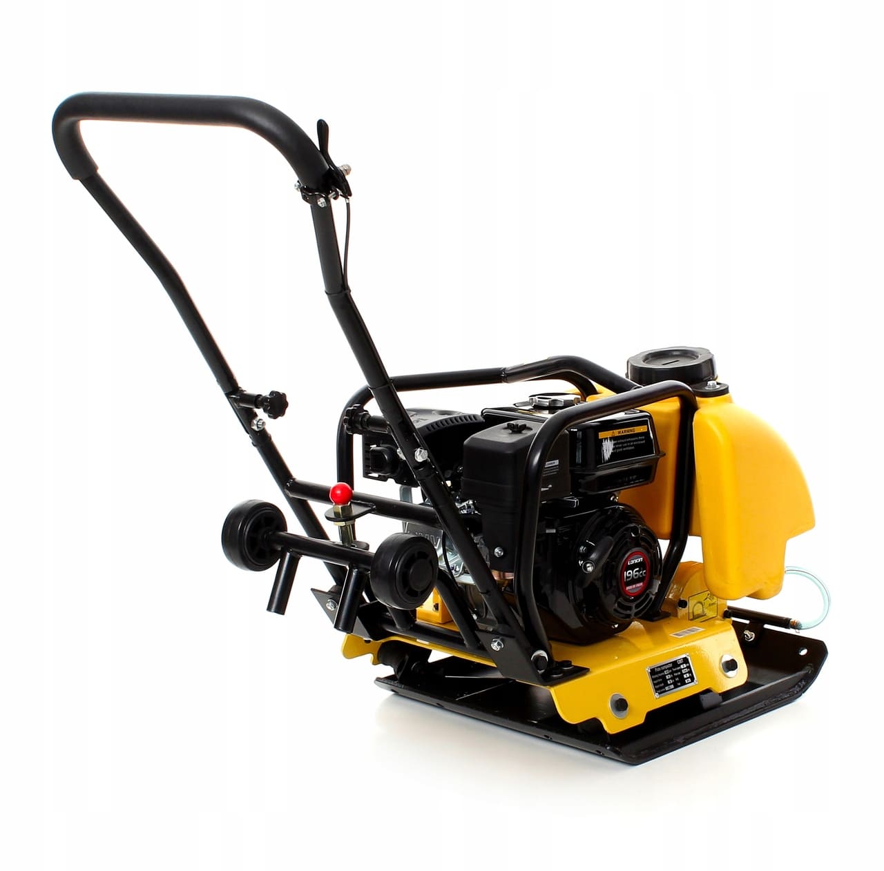 вид модели виброплита hamer x-90с с двигателем loncin