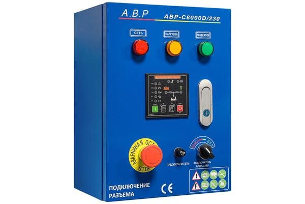 Блок ТСС АВР-С 8000D/230 вид модели блок тсс авр-с 8000d/230