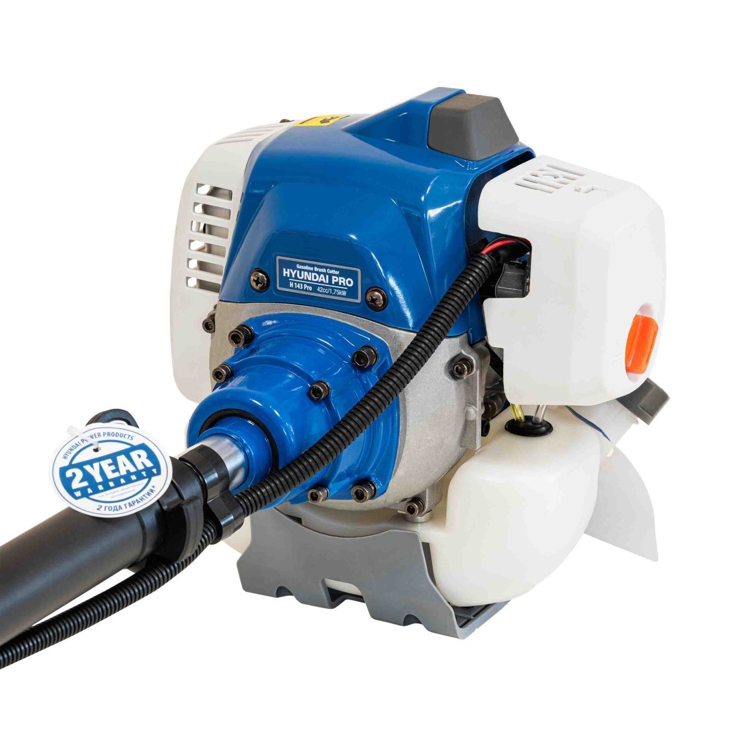 вид модели триммер бензиновый hyundai h 143 pro