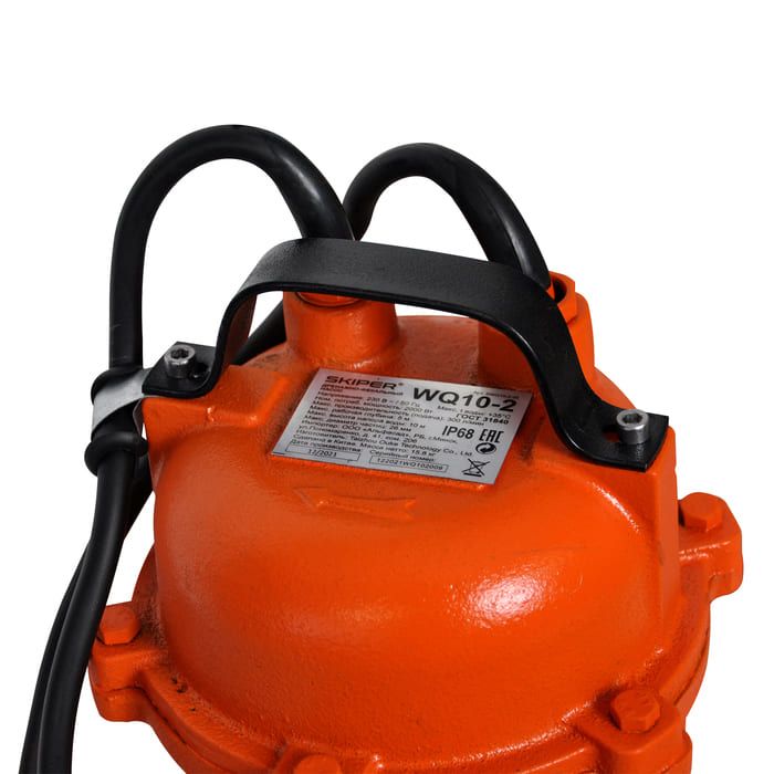 Насос дренажно-фекальный Skiper WQ10-2 вид модели насос дренажно-фекальный skiper wq10-2