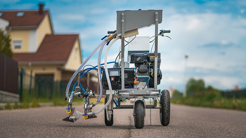 вид модели разметочная машина dino-power dp-6335l