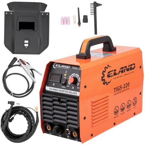 Аппарат аргонодуговой сварки Eland TIGs-220 вид модели аппарат аргонодуговой сварки eland tigs-220