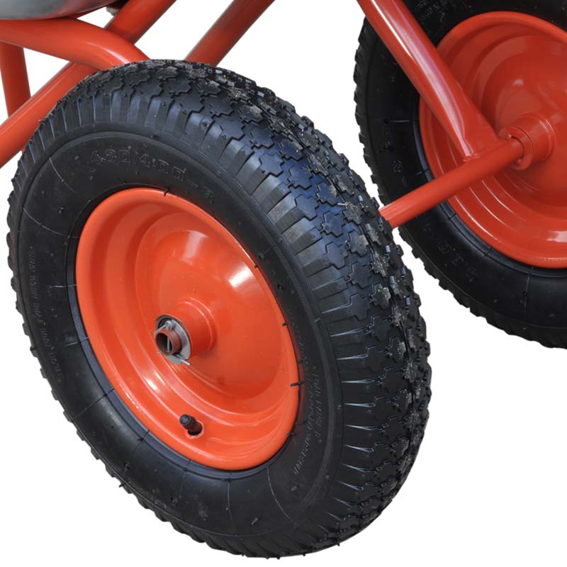 Тачка строительная DARC MASTER 2x140 вид модели тачка строительная darc master 2x140