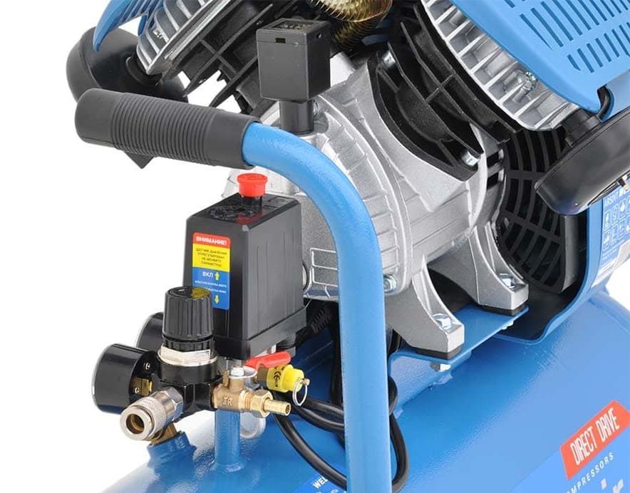 вид модели компрессор воздушный welt ar50vt