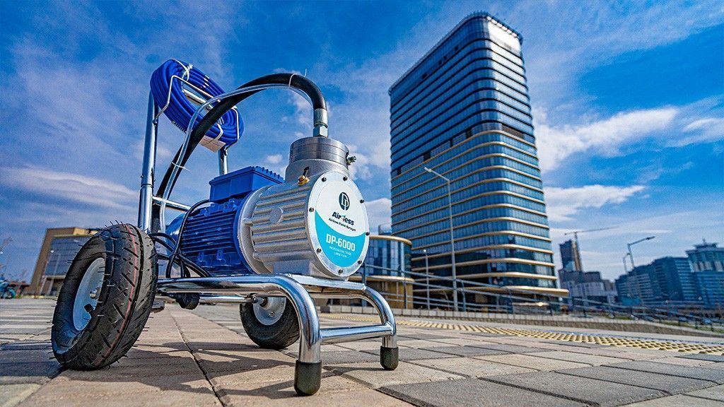 вид модели мембранный окрасочный аппарат dino-power dp-6000 (0567u) уценка