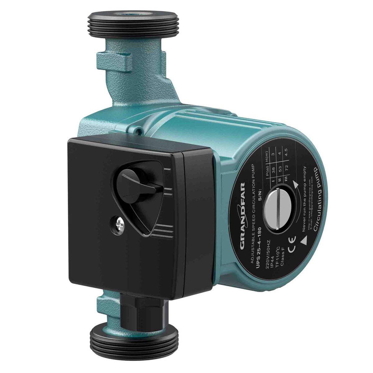 Модель насос циркуляционный grandfar ups40-12-250tf общий вид модели насос циркуляционный grandfar ups40-12-250tf