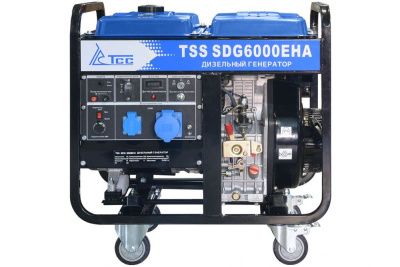 вид модели дизель генератор tss sdg 6000eha