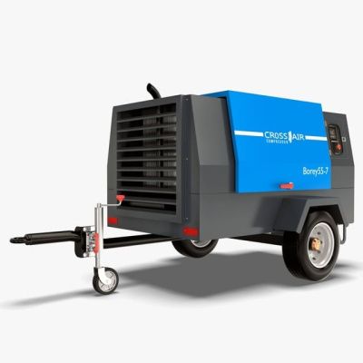 Дизельный передвижной компрессор Cross Air Borey 41-7F