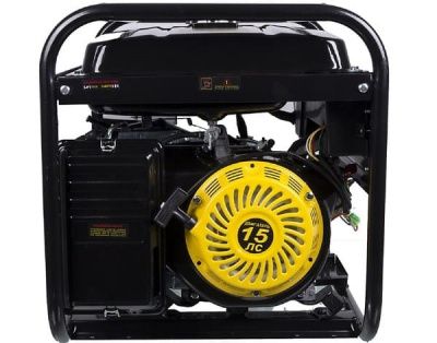 вид модели генератор бензиновый huter dy8000lx-3