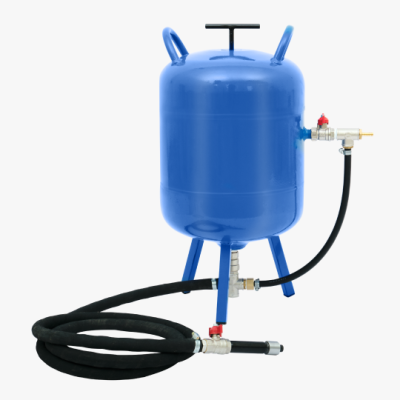 вид модели пескоструйный аппарат булат 20л синий