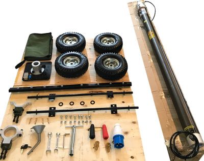 вид модели генератор сварочный (многофункциональный мобильный агрегат) 4 в 1 tss walgg 5.0/200e