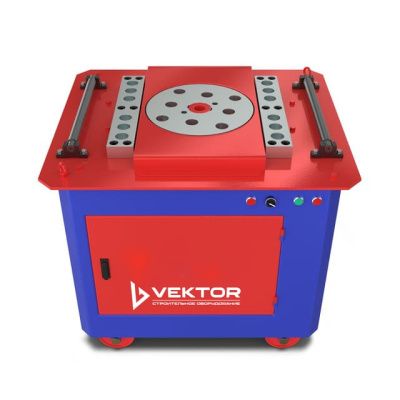 вид модели станок для гибки арматуры vektor gw40m (с доводчиком)