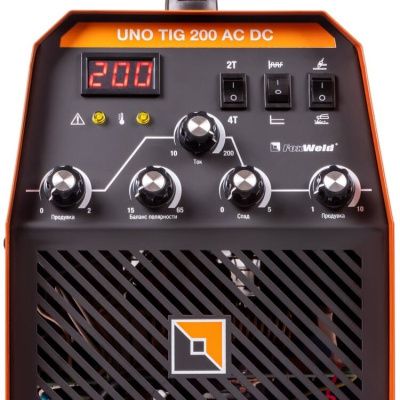 вид модели аппарат аргонодуговой сварки foxweld uno tig 200 ac/dc