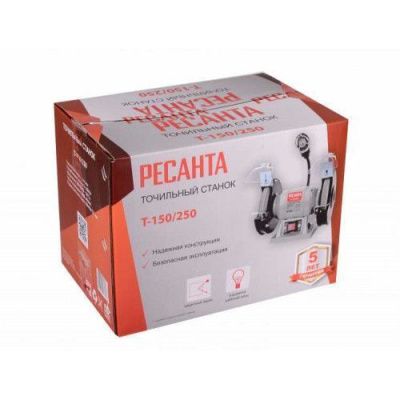 вид модели станок точильный ресанта т-150/250
