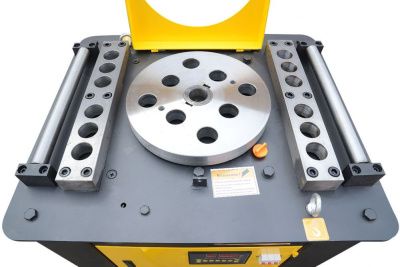 вид модели станок для гибки арматуры с концевиком тсс gw 52 с чпу