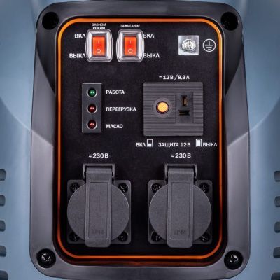 вид модели генератор бензиновый инверторный foxweld gin 3700