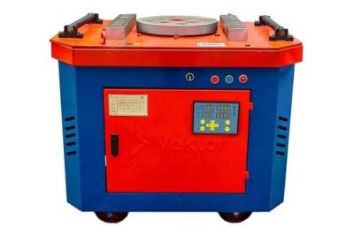 вид модели станок для гибки арматуры vektor gw40 (с чпу)