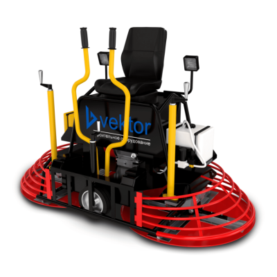 вид модели машина затирочная двухроторная vtmg-1000 vektor