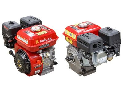 вид модели двигатель бензиновый asilak sl-168f-sh25