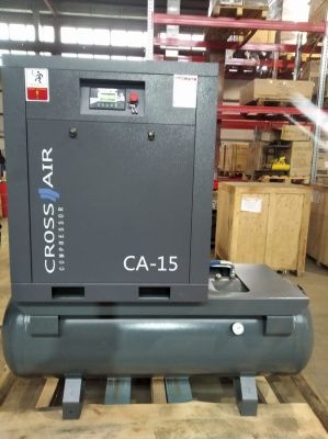 вид модели винтовой компрессор cross air ca 15-8ga-500