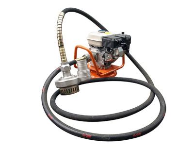 вид модели мотопомпа погружная (комплектация) / бензопривод в сборе grost-vgb 4000 w бензовибратор 