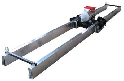 вид модели виброрейка по направляющим телескопическая hamer ge-2,5/4 с электрическим приводом (от 2,5м до 4м)