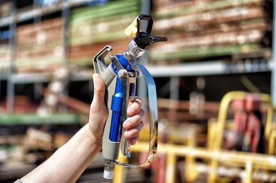 вид модели пистолет для безвоздушных окрасочных аппаратов dp-600